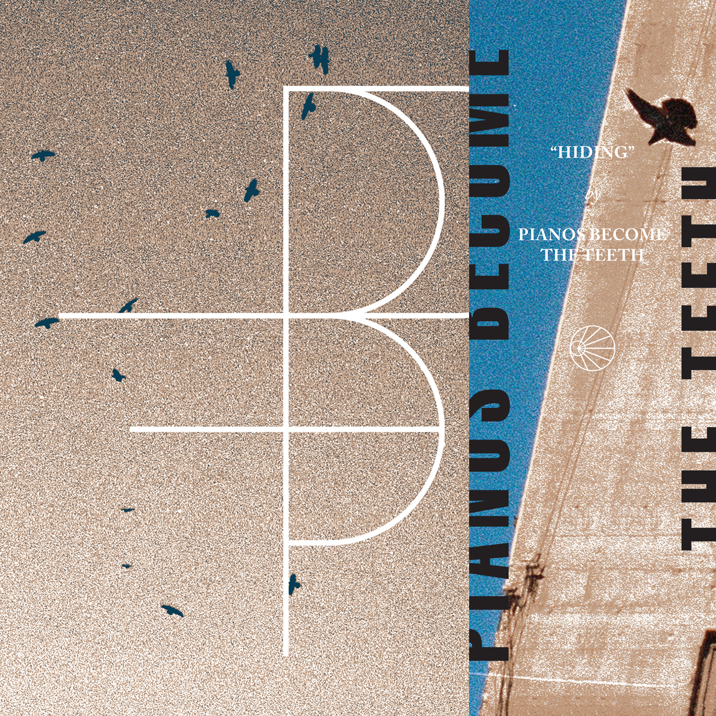 Product shots of Pianos Become the Teeth / Touche Amore - Split