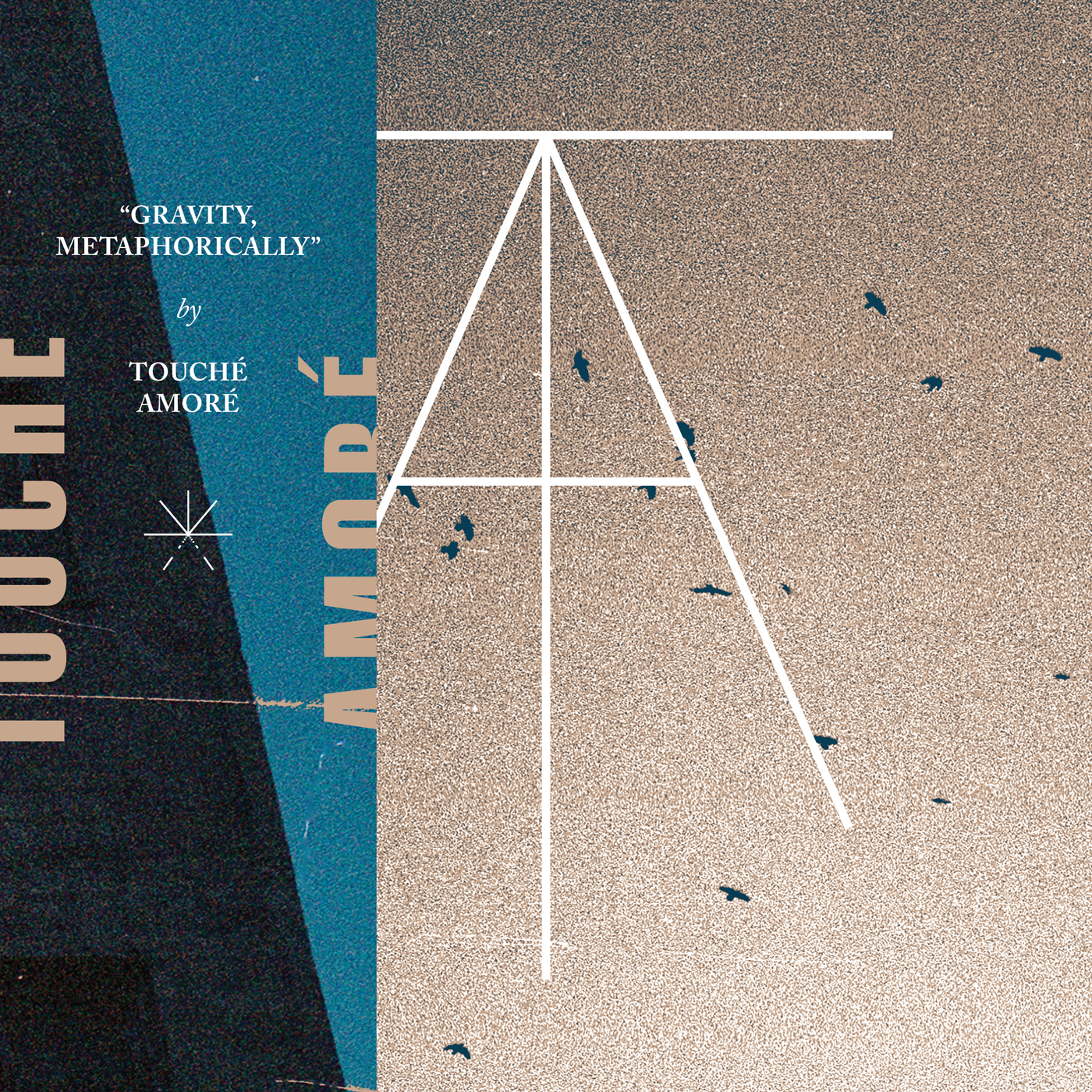Product shots of Pianos Become the Teeth / Touche Amore - Split