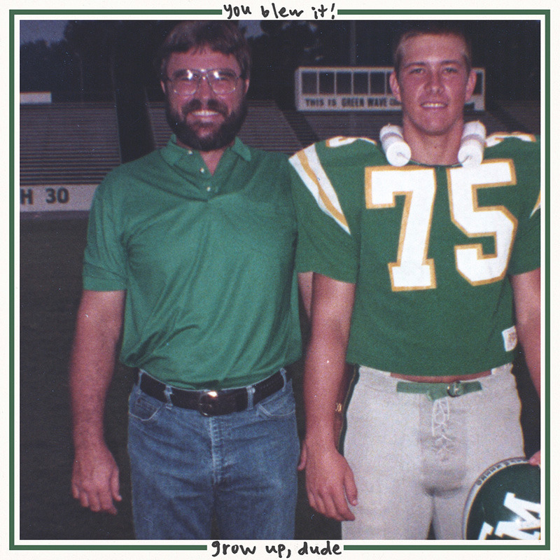 Product shots of You Blew It! - Grow Up, Dude