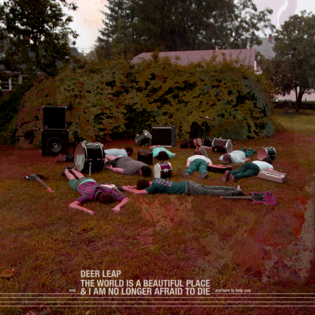 Product shots of Deer Leap / The World Is A Beautiful Place & I Am No Longer Afraid to Die - Are Here to Help