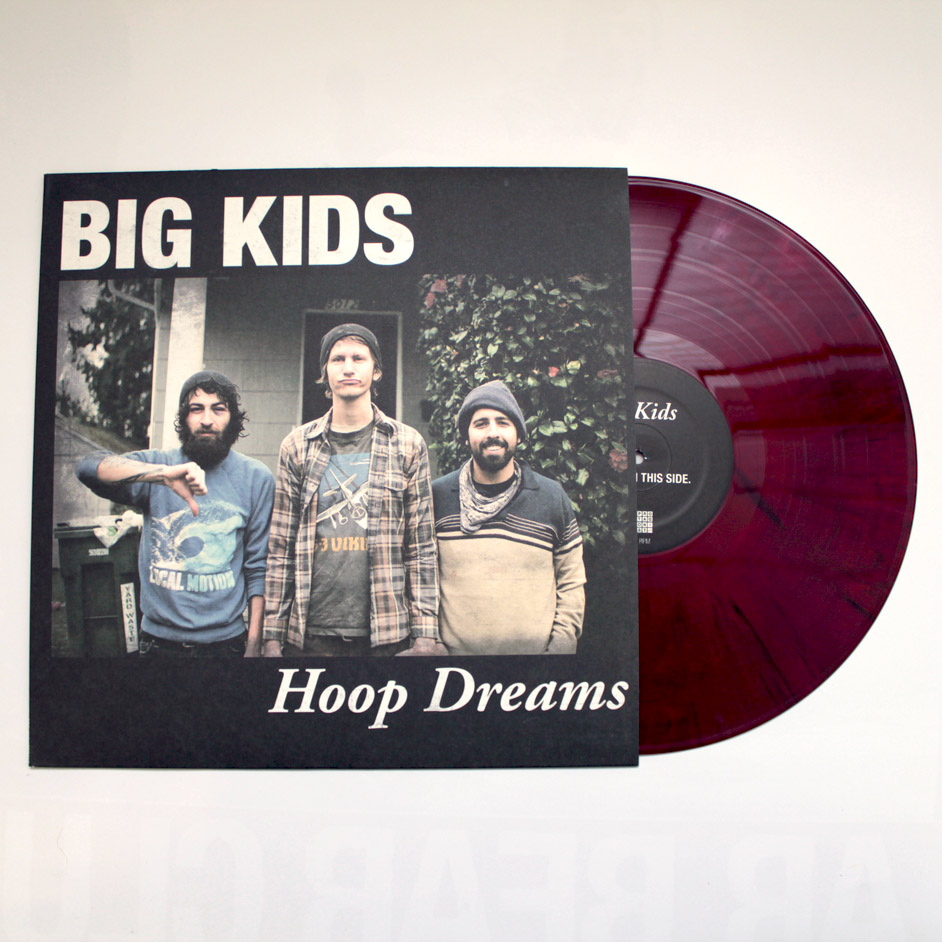 Product shots of Big Kids - Hoop Dreams