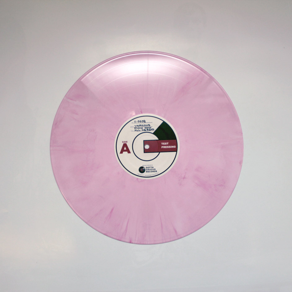 Product shots of V/A - Fuck Off All Nerds: A Benefit Compilation in Memory of Mitch Dubey