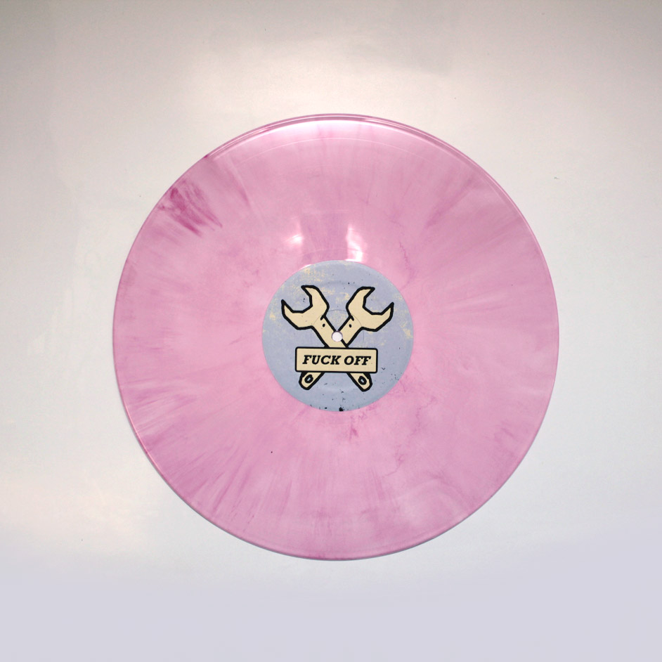 Product shots of V/A - Fuck Off All Nerds: A Benefit Compilation in Memory of Mitch Dubey