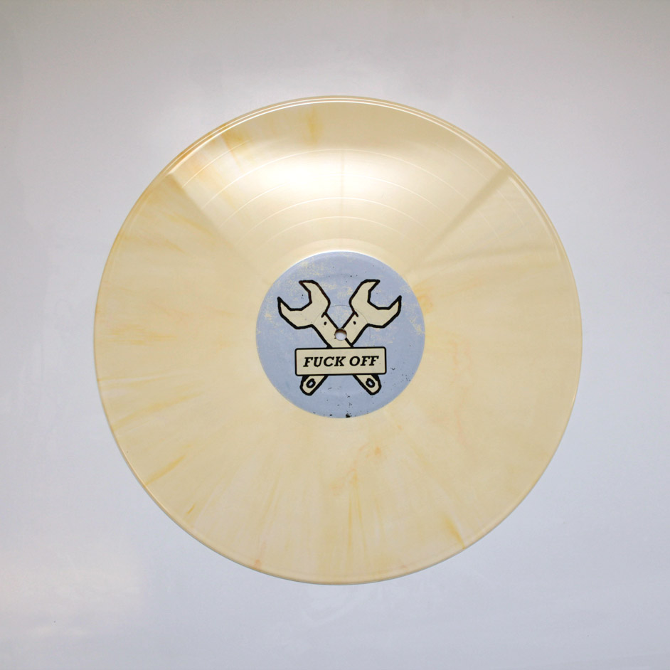 Product shots of V/A - Fuck Off All Nerds: A Benefit Compilation in Memory of Mitch Dubey