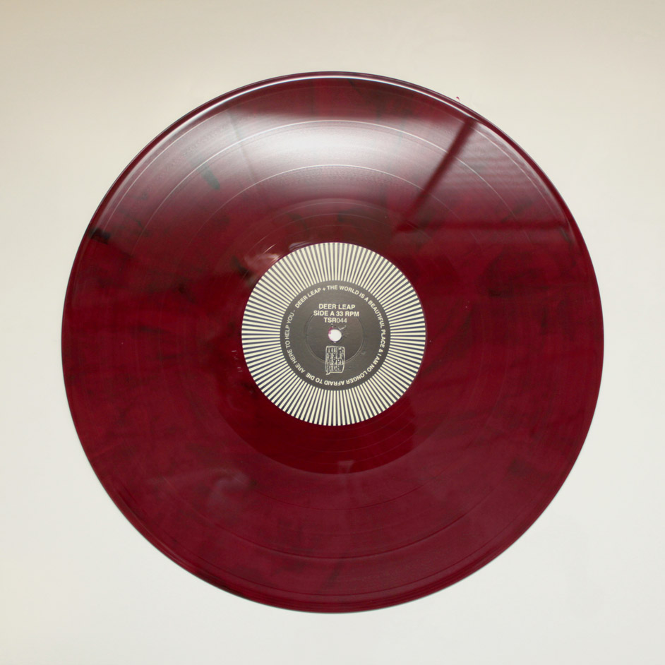 Product shots of Deer Leap / The World Is A Beautiful Place & I Am No Longer Afraid to Die - Are Here to Help