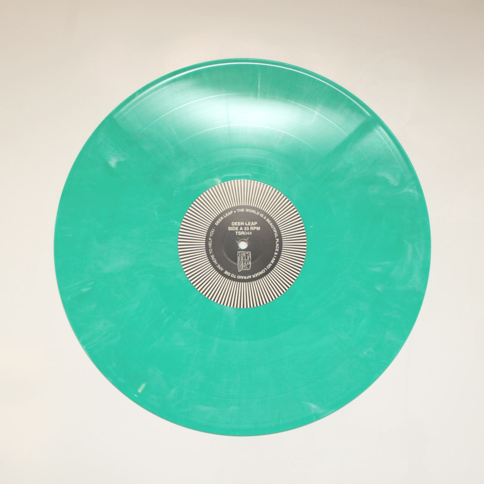 Product shots of Deer Leap / The World Is A Beautiful Place & I Am No Longer Afraid to Die - Are Here to Help