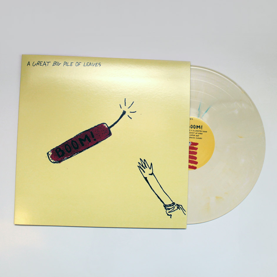 Product shots of A Great Big Pile of Leaves - Boom!