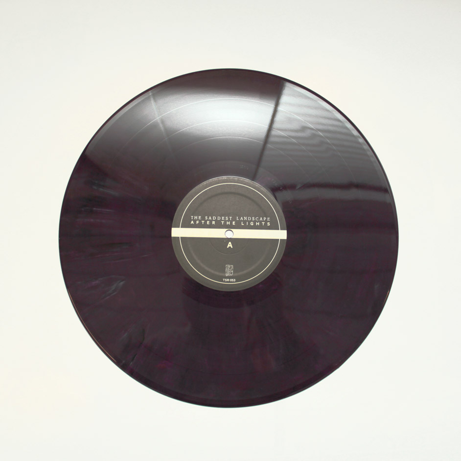 Product shots of The Saddest Landscape - After The Lights