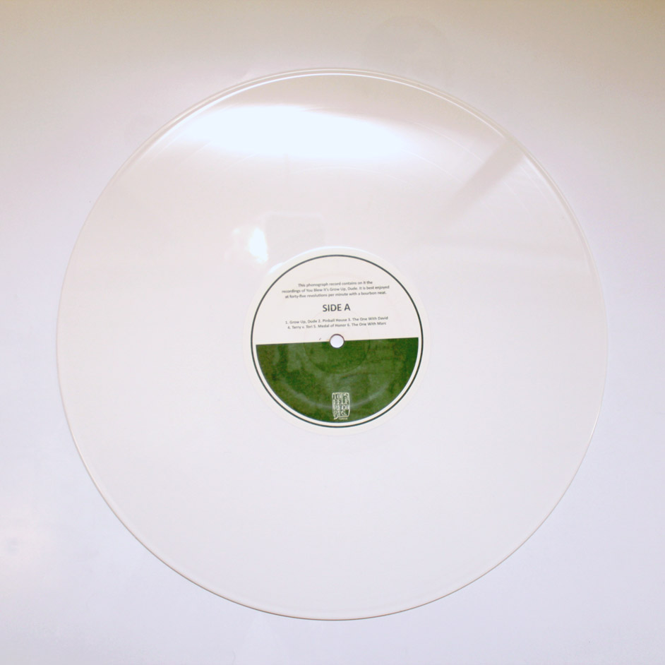 Product shots of You Blew It! - Grow Up, Dude