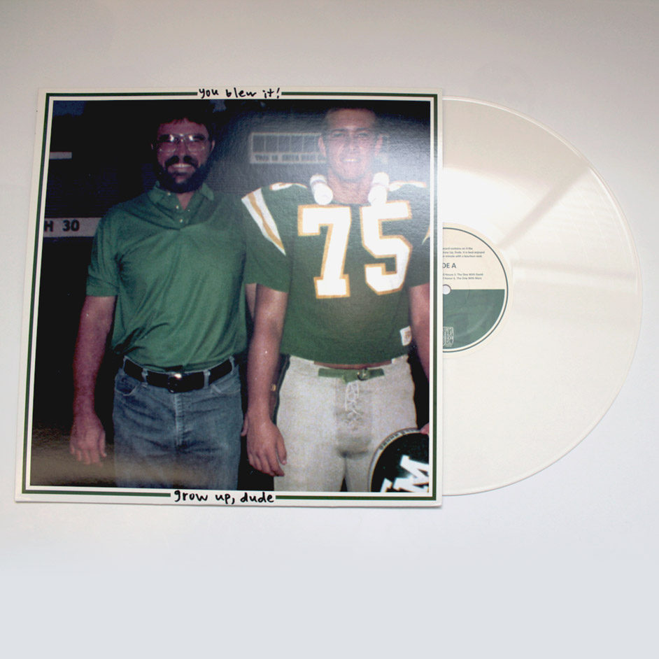 Product shots of You Blew It! - Grow Up, Dude