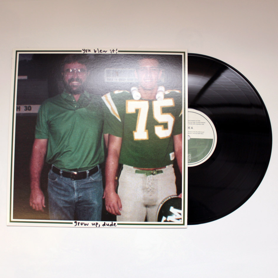 Product shots of You Blew It! - Grow Up, Dude