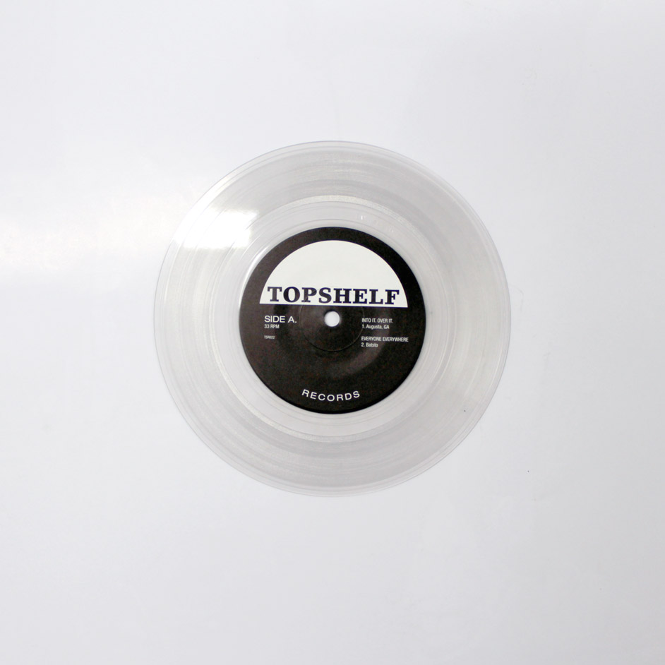 Product shots of Into It. Over It. / Everyone Everywhere - Split