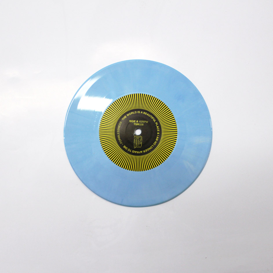 Product shots of The World Is a Beautiful Place & I Am No Longer Afraid to Die - Formlessness