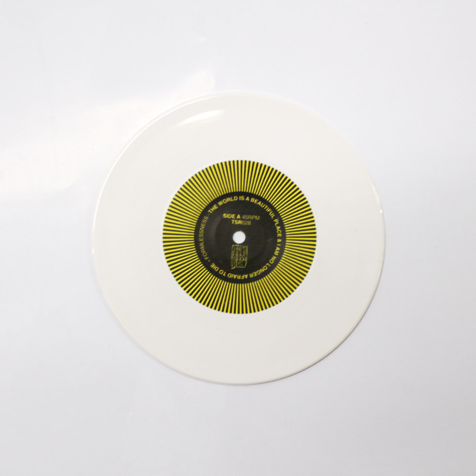 Product shots of The World Is a Beautiful Place & I Am No Longer Afraid to Die - Formlessness