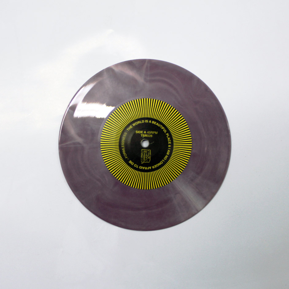 Product shots of The World Is a Beautiful Place & I Am No Longer Afraid to Die - Formlessness