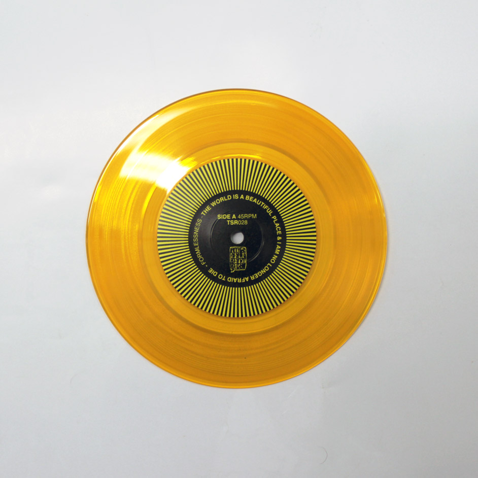 Product shots of The World Is a Beautiful Place & I Am No Longer Afraid to Die - Formlessness