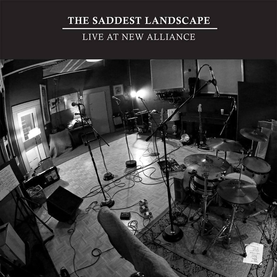 Product shots of The Saddest Landscape - Live at New Alliance