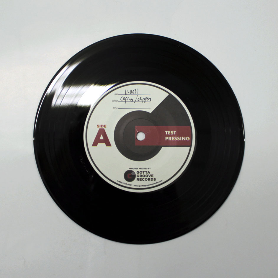 Product shots of The Clippers / Coping - Split