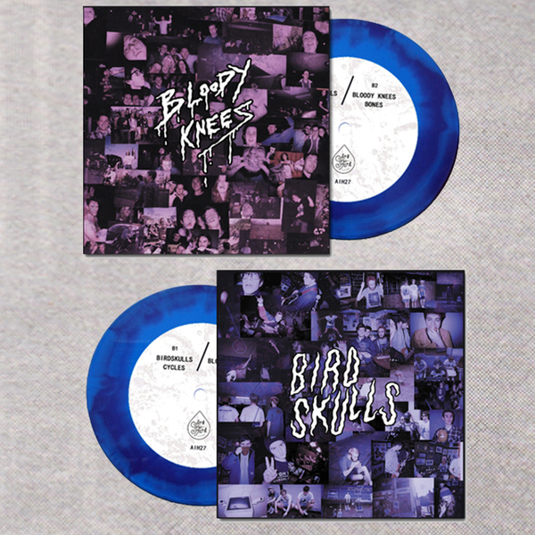 Birdskulls / Bloody Knees 7" Art is Hard Records