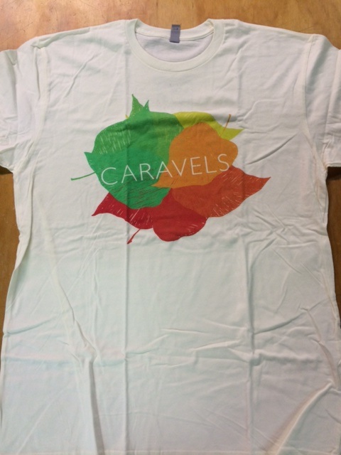 Product shots of Caravels - Leaves Shirt