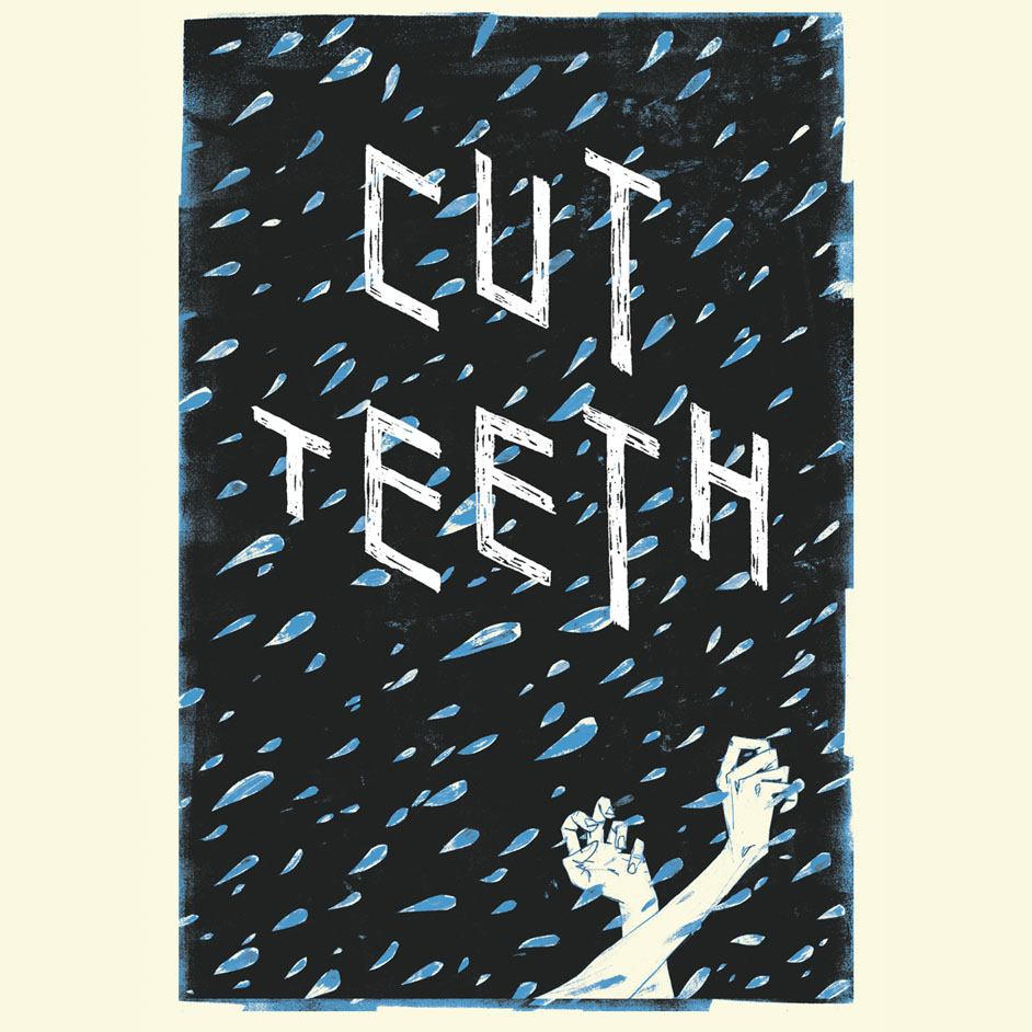 Product shots of Cut Teeth - Hands Shirt