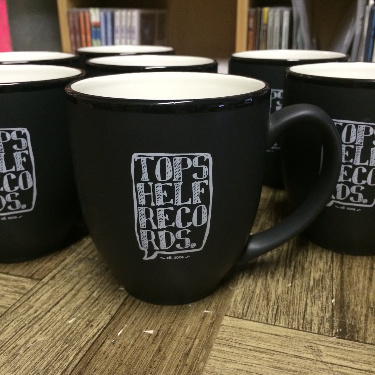 Product shots of Topshelf Records - Logo mug