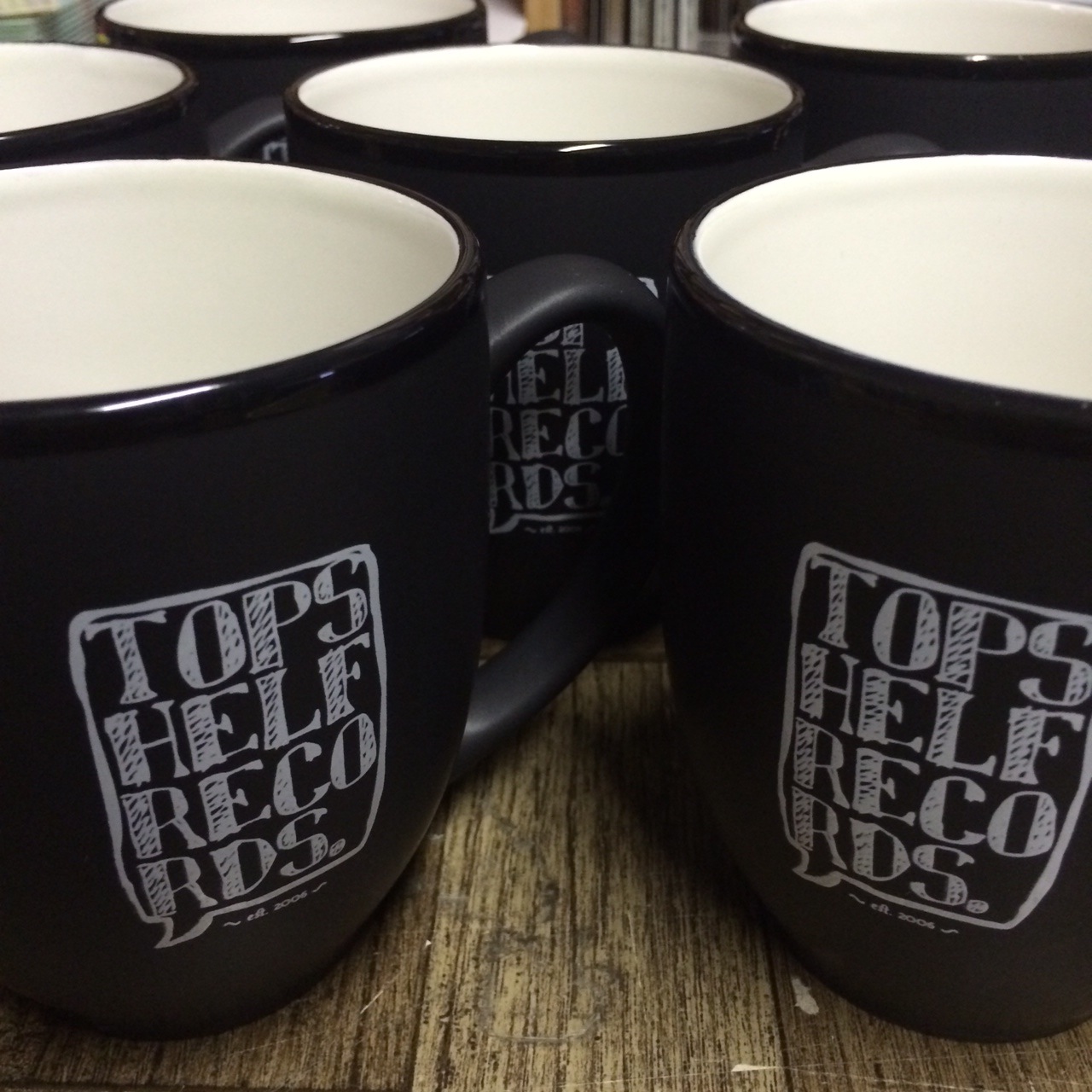 Product shots of Topshelf Records - Logo mug