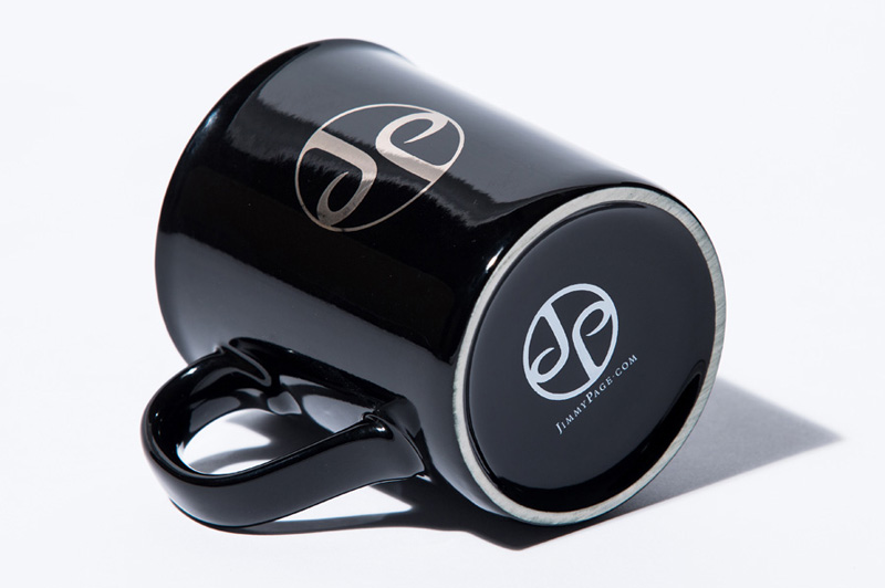 Black JP Mugs (pair)