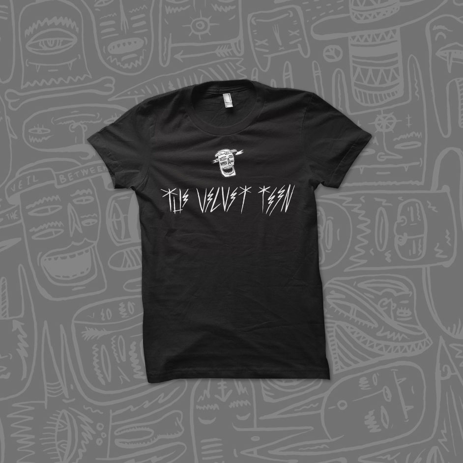 Product shots of The Velvet Teen - The Veil Between T-Shirt