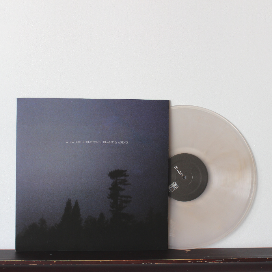 Product shots of We Were Skeletons - Blame & Aging