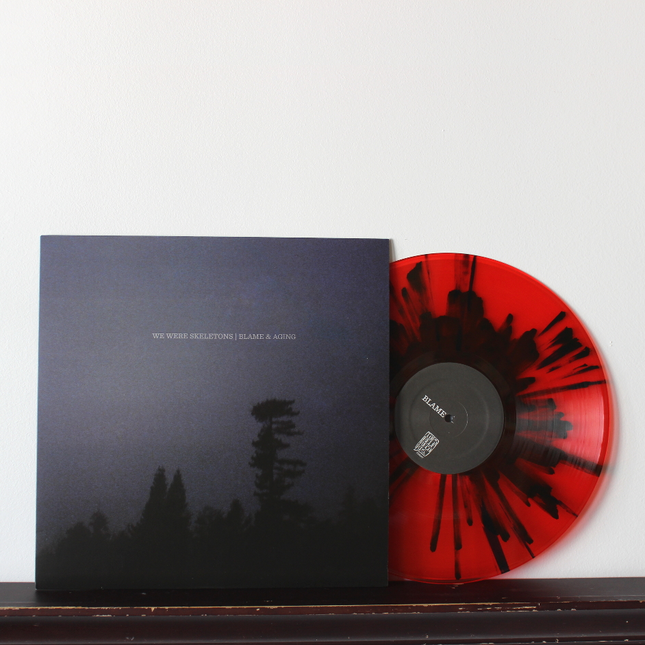 Product shots of We Were Skeletons - Blame & Aging