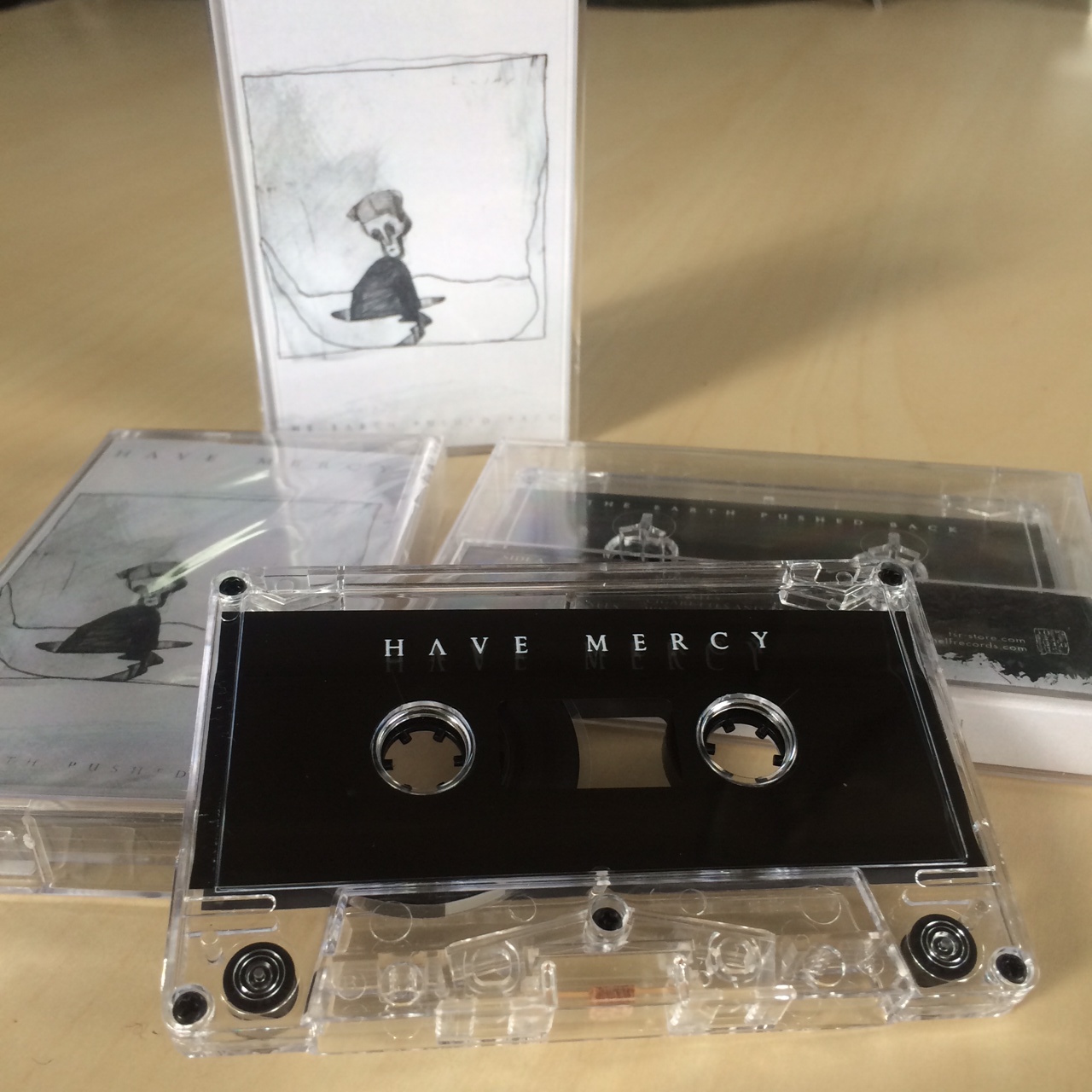 Product shots of Have Mercy - The Earth Pushed Back