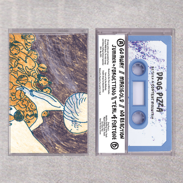 Drug Pizza Content Mountain (cassette EP) Art is Hard Records