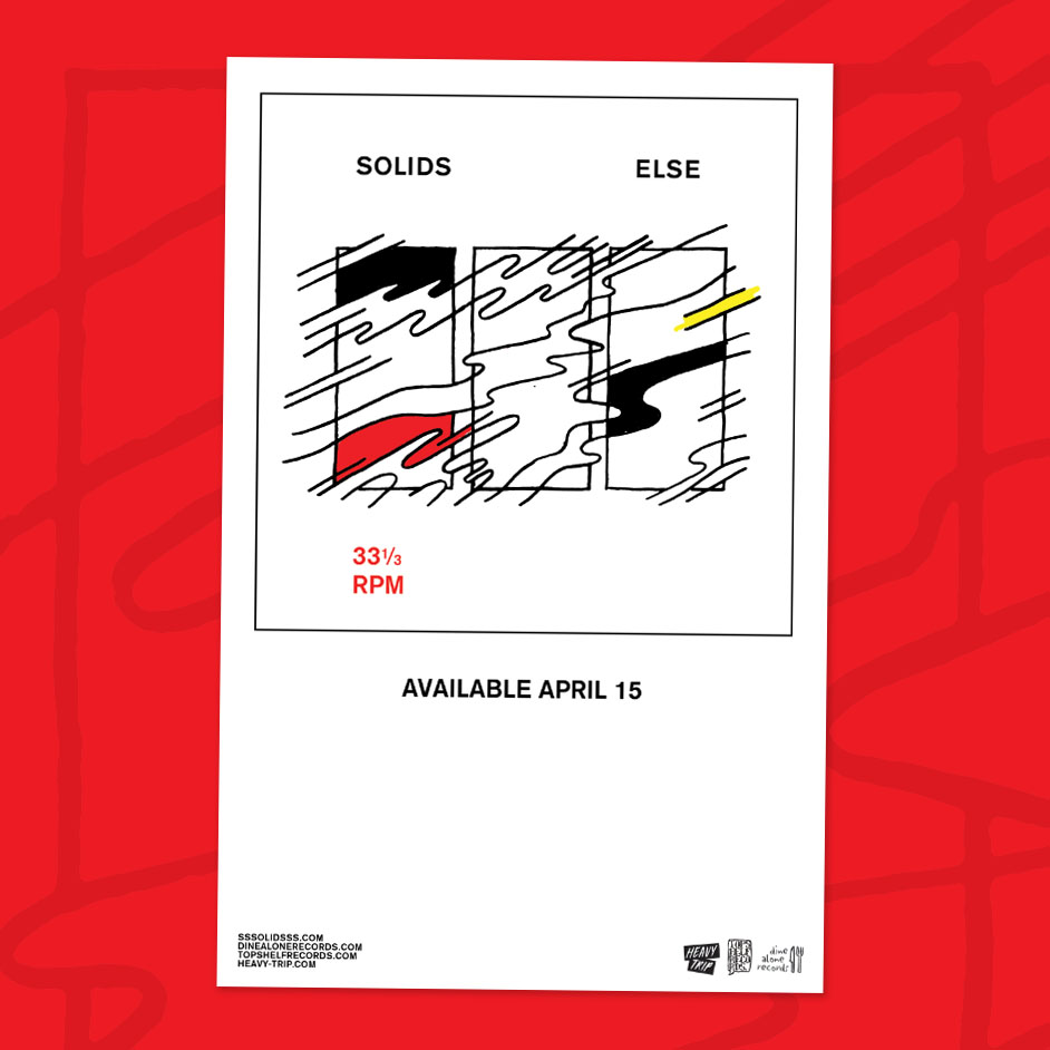 Product shots of Solids - Else Poster