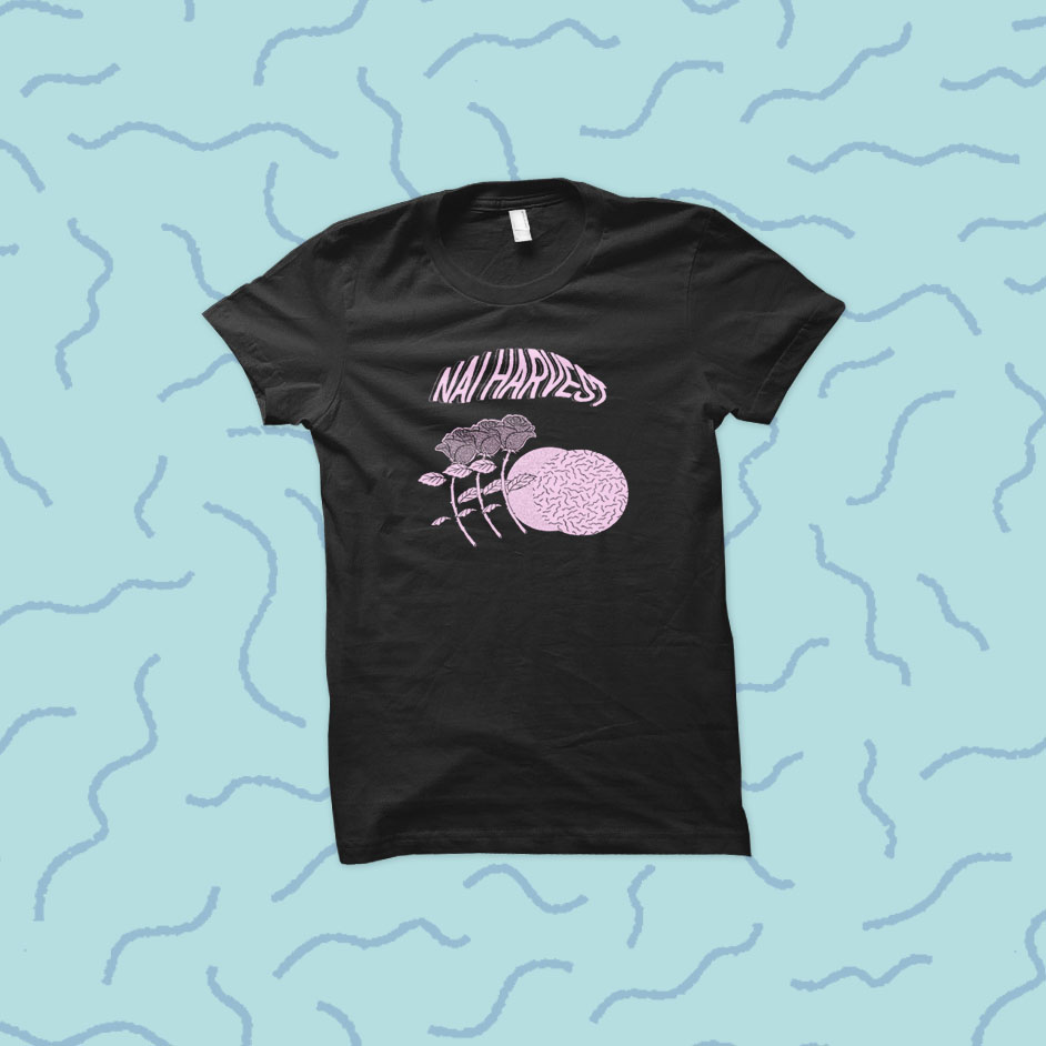 Product shots of Nai Harvest - Just Like You / Jelly Shirt