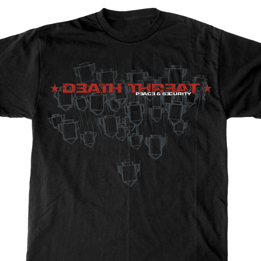 Buy Death Threat 'Peace & Security' TShirt at Bridge Nine Records