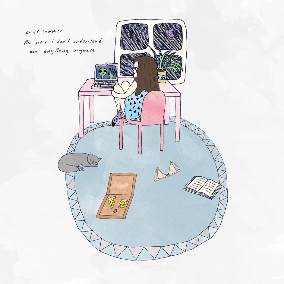 Product shots of Eerie Summer - the way i don't understand anything anymore