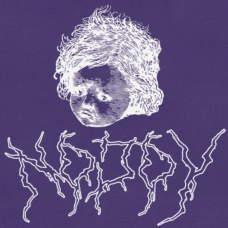 Product shots of No Joy - Drool Sucker Shirt