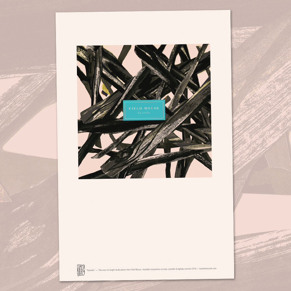 Topshelf Records Field Mouse Episodic Poster