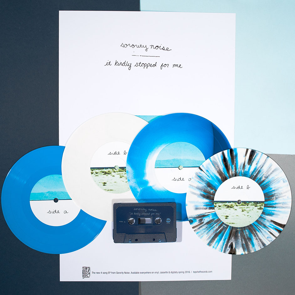 Product shots of Sorority Noise - It Kindly Stopped for Me