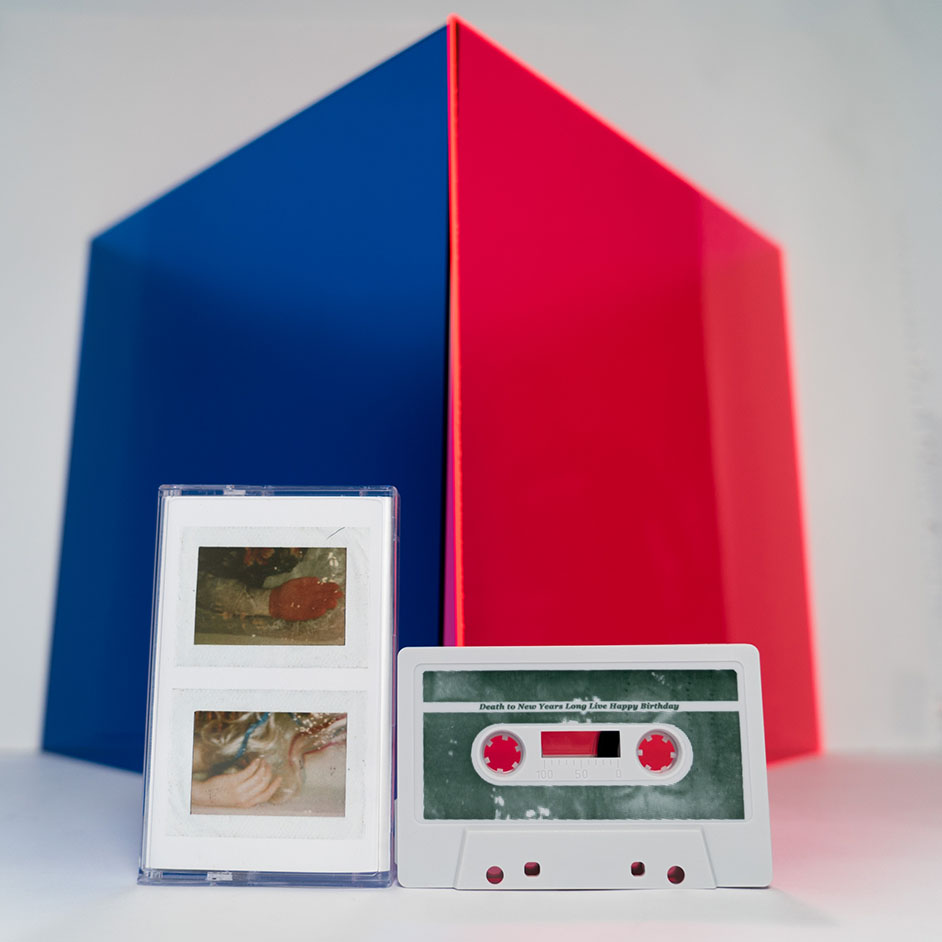 Product shots of The World Is a Beautiful Place & I Am No Longer Afraid to Die - Long Live Happy Birthday