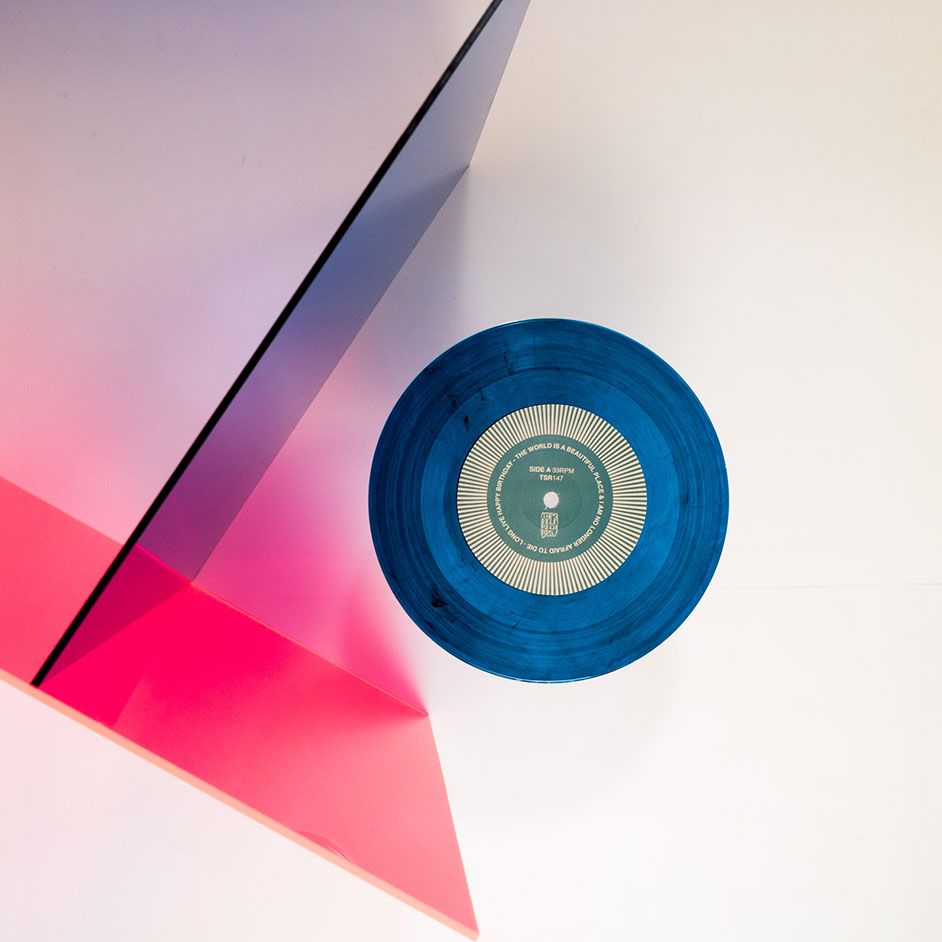 Product shots of The World Is a Beautiful Place & I Am No Longer Afraid to Die - Long Live Happy Birthday