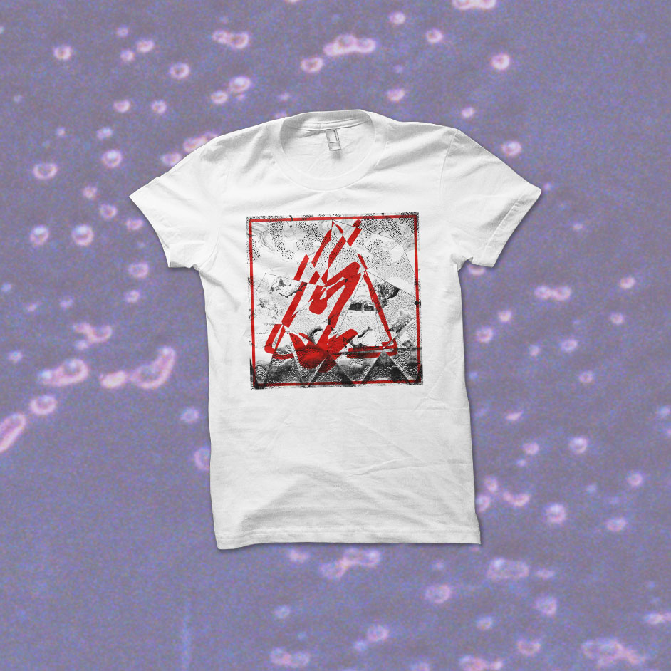 Product shots of DANGERS - Damaged Shirt