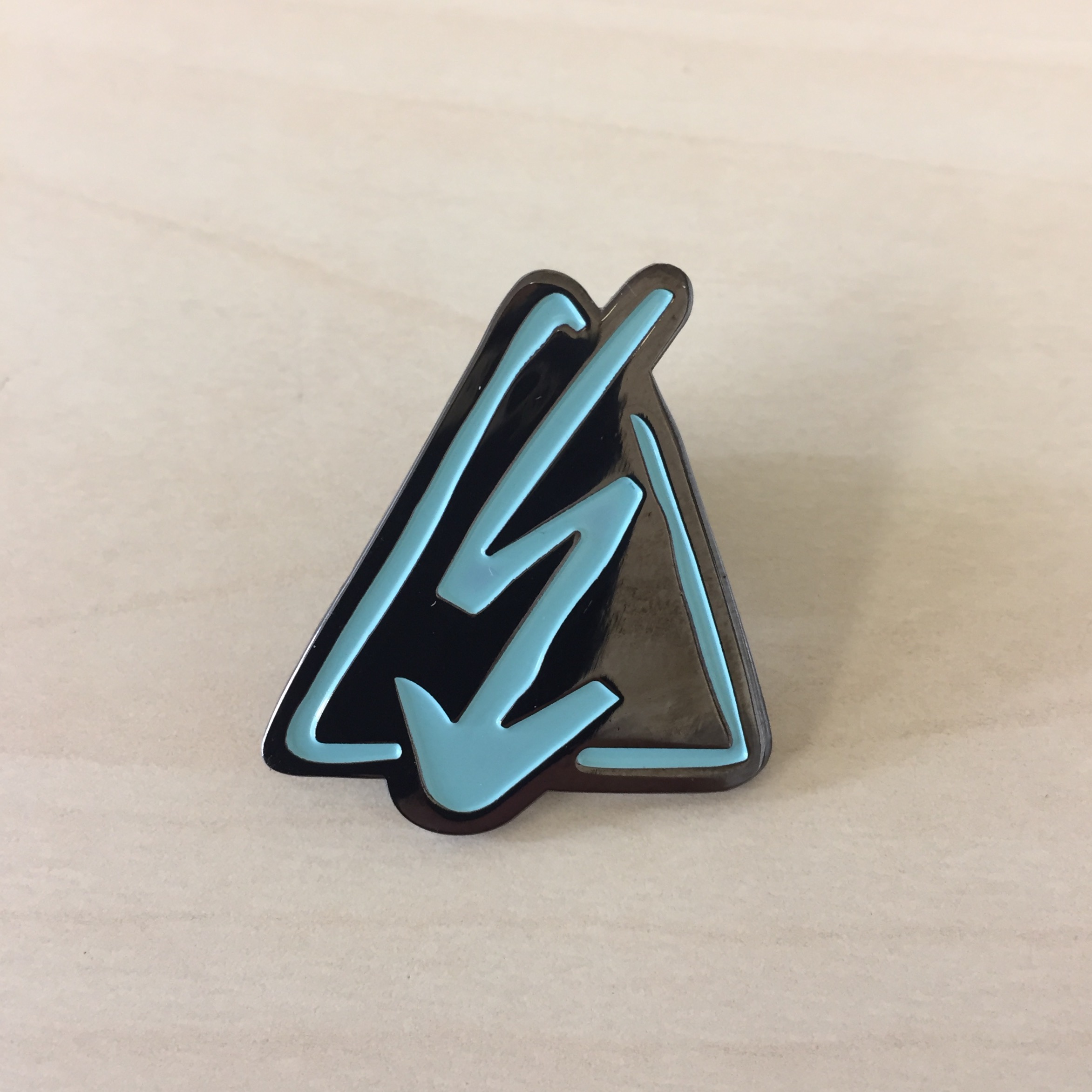 Product shots of DANGERS - Enamel Pin