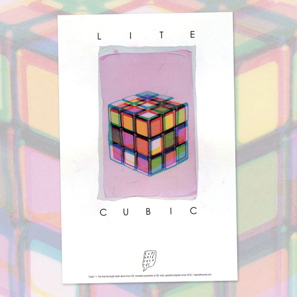 Topshelf Records - LITE - Cubic Poster