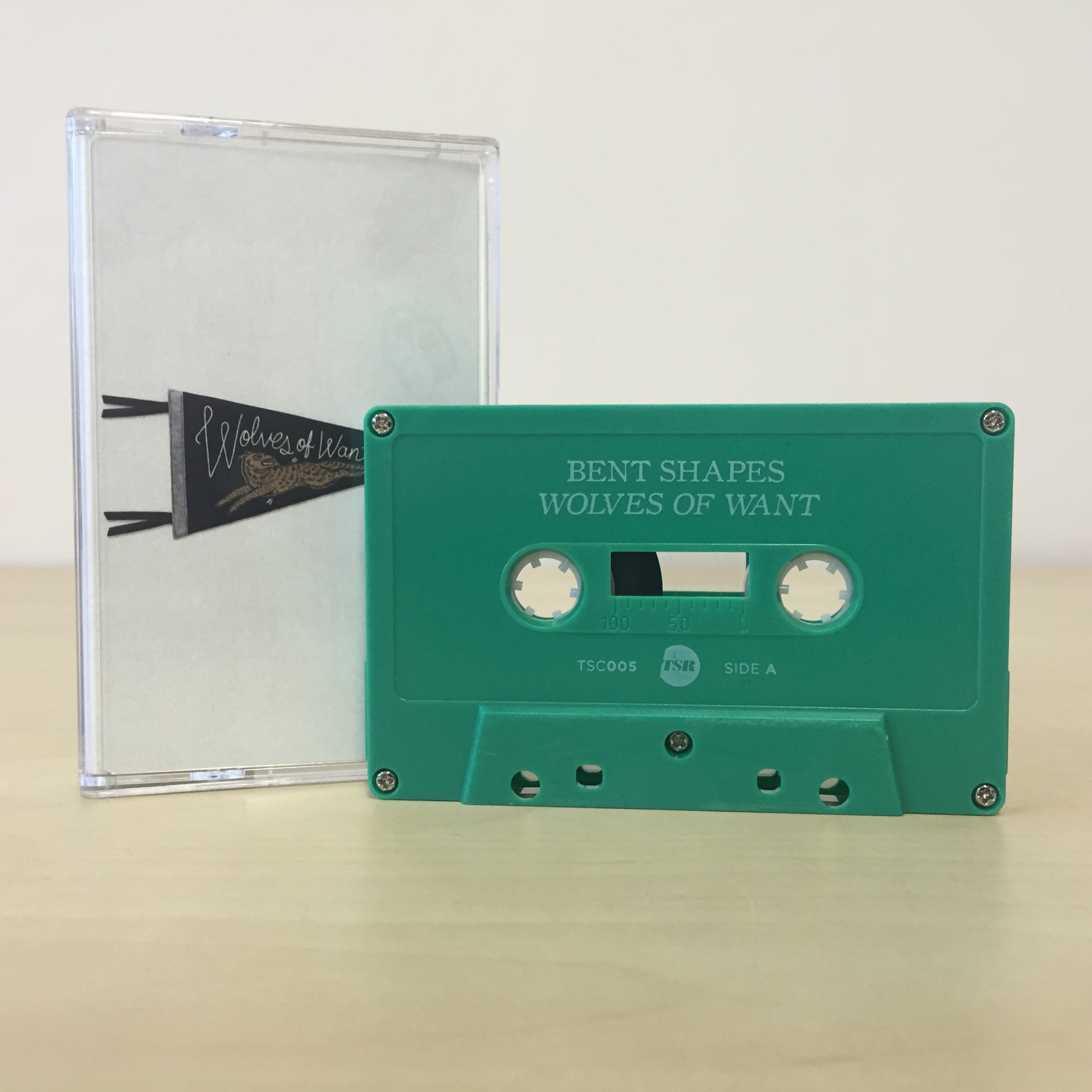 Product shots of Bent Shapes - Wolves of Want