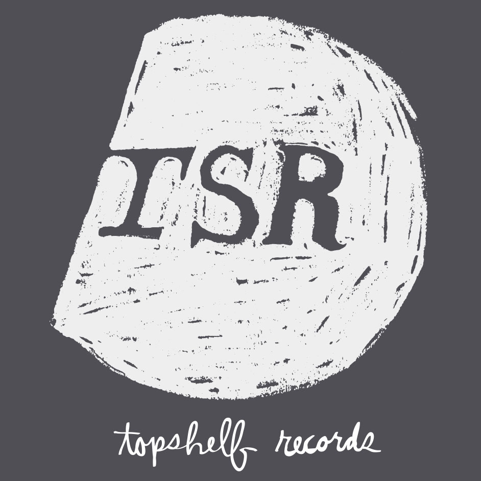 Product shots of Topshelf Records - Hand Drawn Logo Pullover Hoodie