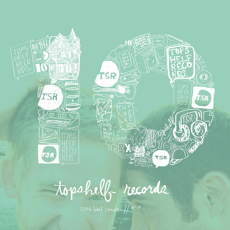 Product shots of V/A - 2016 Label Sampler