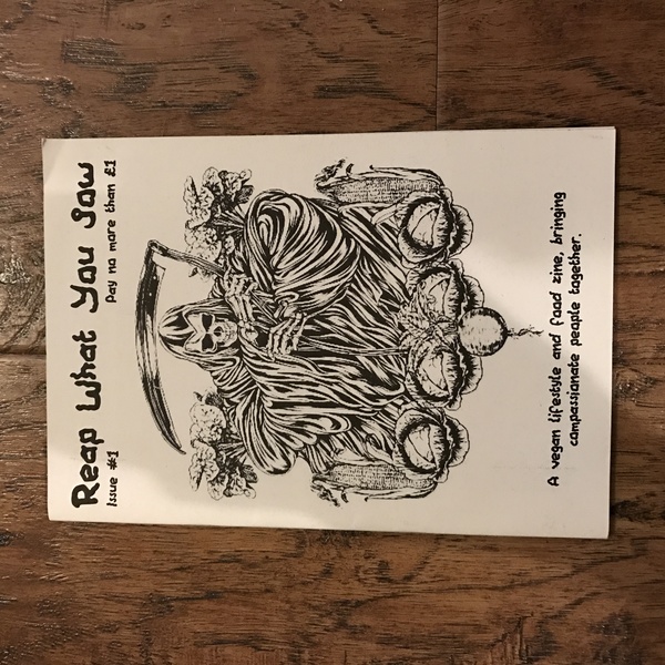 Reap What you Sow - Vegan Zine