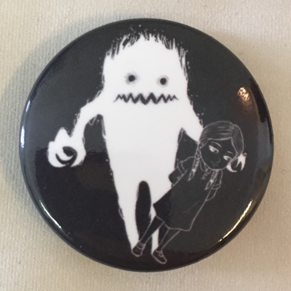 Pretty Little Monster Button